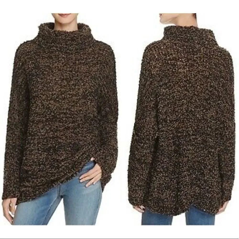 Free People Shes all That Knit Turtleneck Sweater